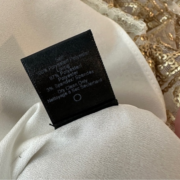 Dress the Population Cassandra gold sequin dress Small - Picture 7 of 7